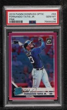 2019 Donruss Optic Rated Rookies Pink Prizm Fernando Tatis Jr PSA 10 GEM MT 3hd