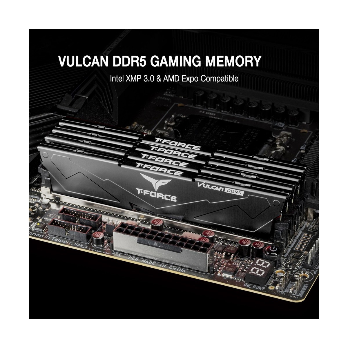 TEAMGROUP T-Force Vulcan DDR5 32GB (2x16GB) 6000MHz (PC5-48000