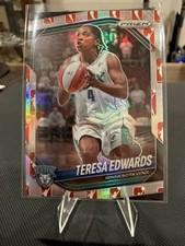 2025 Panini Prizm WNBA Teresa Edwards #126 Minnesota Lynx WNBA Logo Prizm