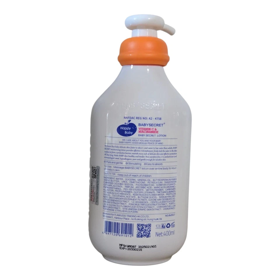 Baby Secret Vitamin C & Niacinamide Brightening Lotion - From Day Old Spf 20 - Image 3 of 4