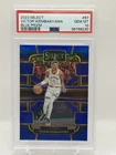 Victor Wembanyama 2023-24 Panini Select Blue Prizm RC #87 Spurs PSA 10 Gem Mint