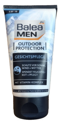 Balea Outdoor Protection Face Cream for Men 75 ML