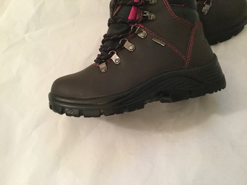 Avenger work boots Women's 6.5 W EH A7675 Hiker W Brown Leather Soft Toe Boots - Picture 2 of 9