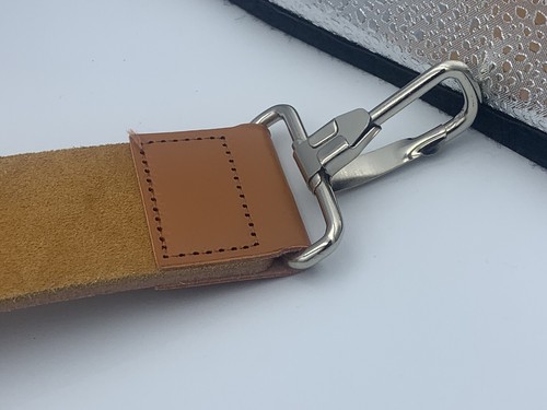 Genuine Leather Strop Strap Barber Straight Folding Knife Shave Sharpe NEW - Picture 2 of 7