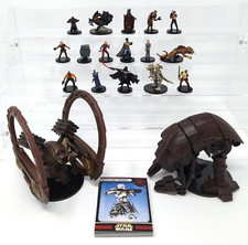 Star Wars Miniatures: Universe Lot - 18 Miniatures with Cards WIZARDS OTC
