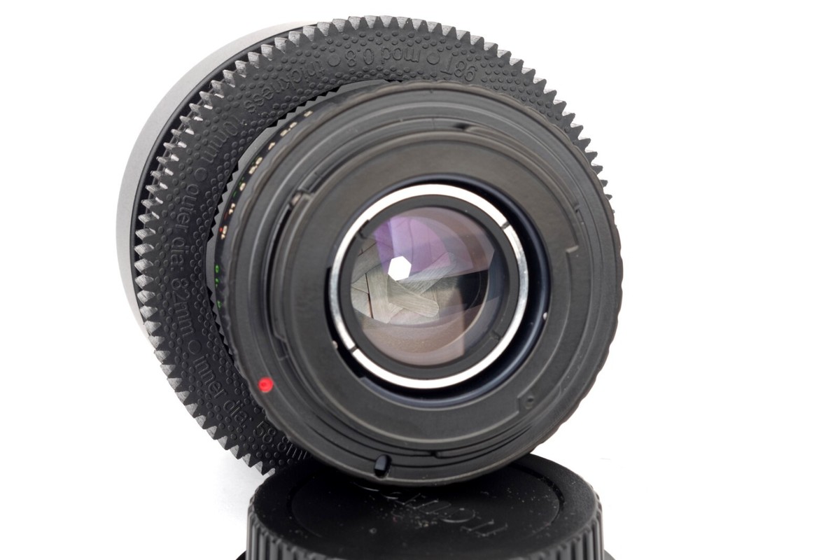 HELIOS 44 2/58mm Cine mod lens Canon EF mount *ANAMORPHIC BOKEH