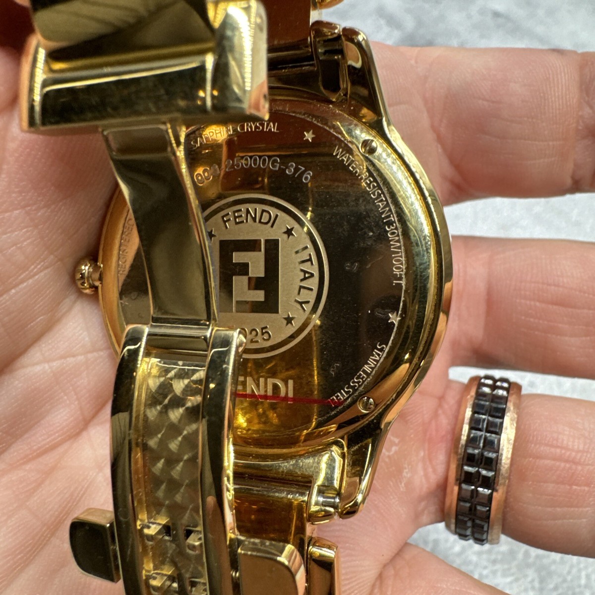 FENDI ゴールド 腕時計 Fendi Watch Classico Round Gold Nice | eBay