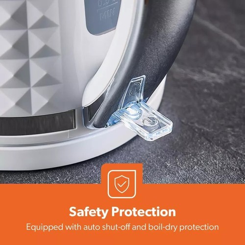 GEEPAS Argyle 4 Scheiben Brot Toaster & 1,7 L Kabelloser Wasserkocher Combo Set  - Bild 10 von 12