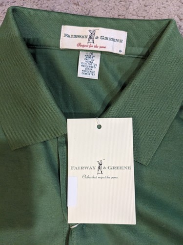 Fairway & Greene Golfshirt Baumwolle grün Southern Hills Plantation Club NEU ETIKETT - Bild 2 von 4