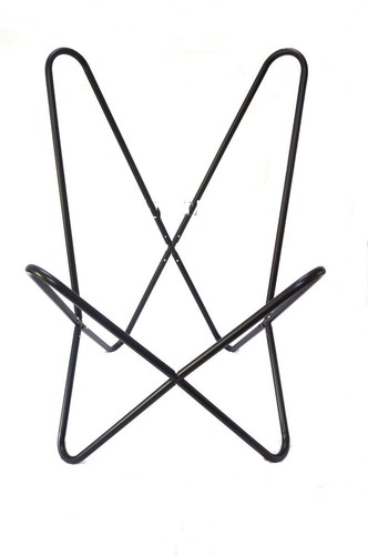 Vintage Cuero Mariposa Silla Brazo Silla Calidad Premium Hecho a Mano Plegable - Imagen 4 de 8