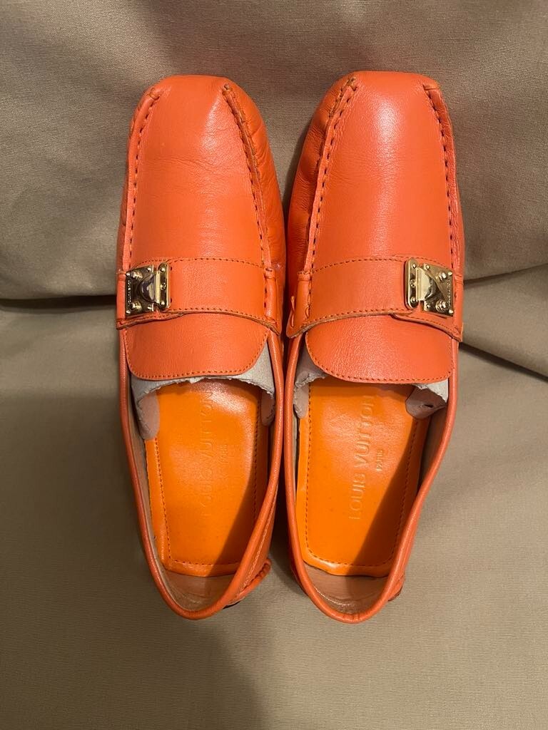 LOUIS VUITTON LV SUHALI DRIVER MOCCASIN LEATHER LOAFER  display picture 2