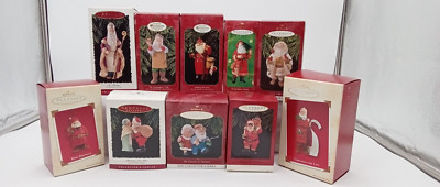 10 HALLMARK KEEPSAKE ORNAMENTS