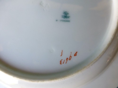 Two Copeland Flow Blue Shallow Bowls - Picture 6 of 6
