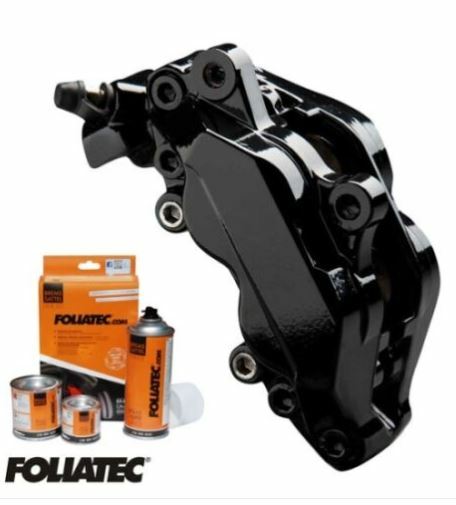 Kit peinture étrier de frein Foliatec noir minuit pour sublimer vos jantes Audi