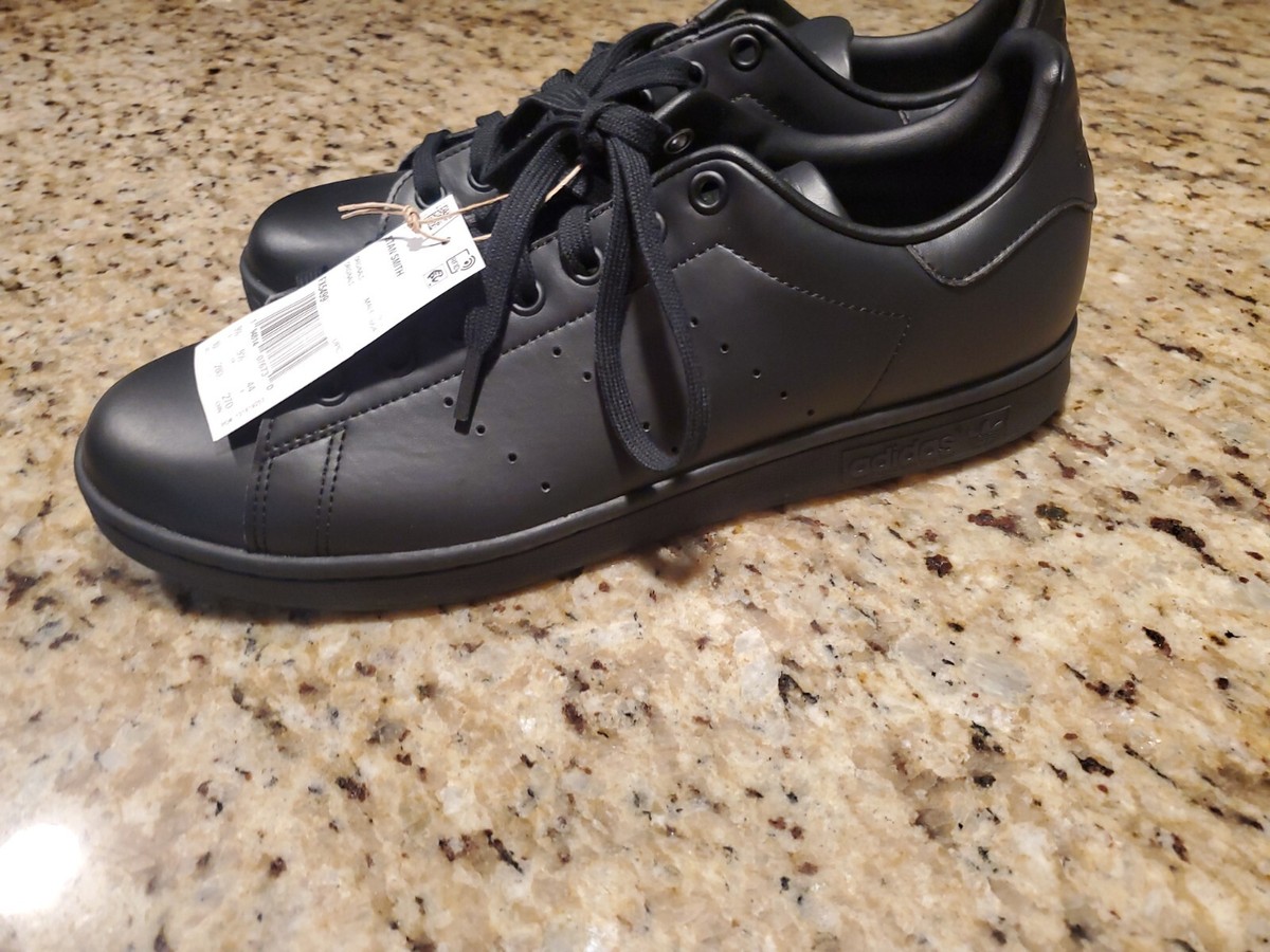 Adidas Men Stan Smith Shoes Core Black / Core Black / Cloud Adidas Men Stan Smith Shoes Core Black / Core Black / Cloud