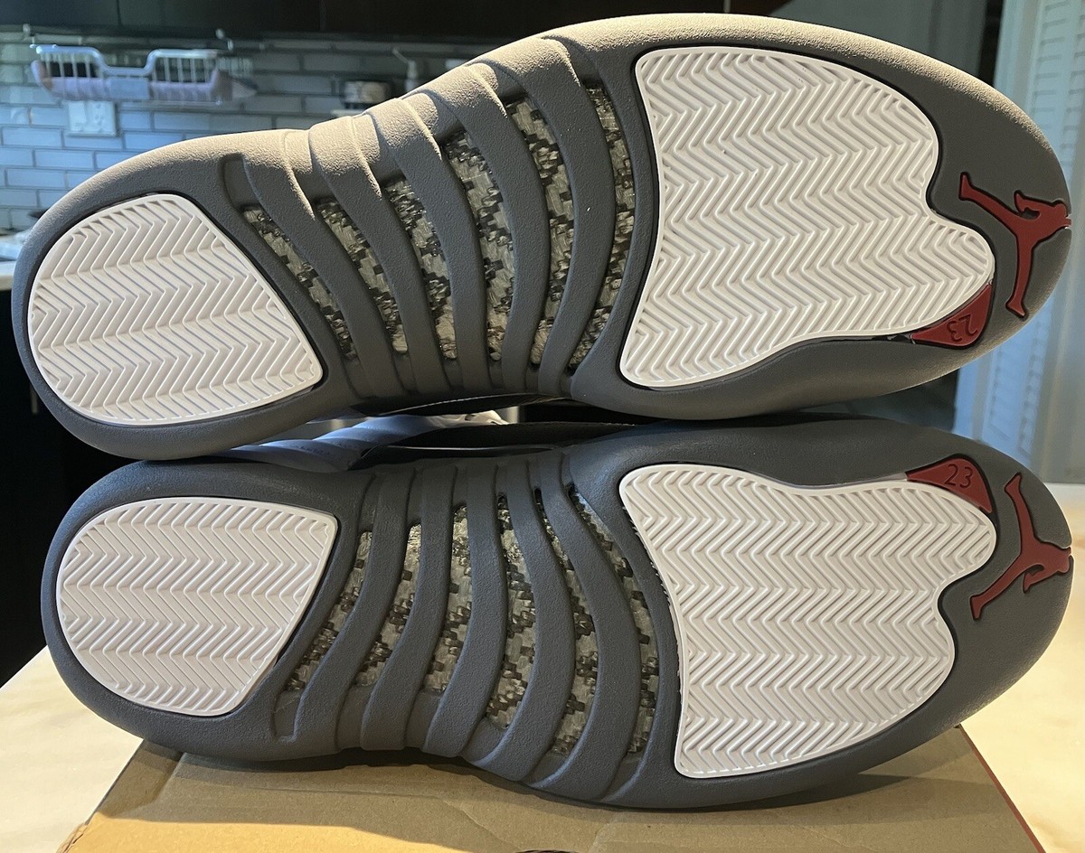 Air Jordan 12 ホワイト/グレー/レッド Nike Air Jordan 12 Retro 