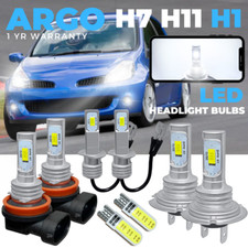 For Renault Clio MK3 Led White Xenon 6000k Headlight Fog Side Light Bulbs 05-12
