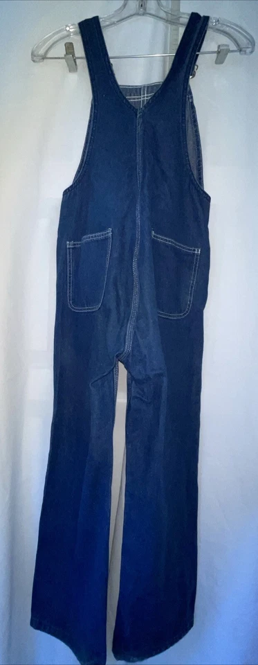 Liberty Youth Denim Overalls Blue Denim & Camo Coveralls Size 14 Boys Lot Of 2 - Image 3 of 4