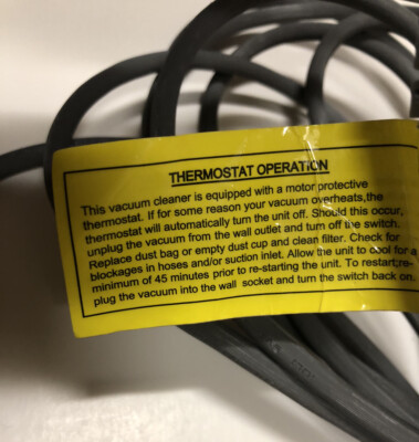 Shark NV351 NV350 NV352 NV353 24' POWER CORD CABLE PLUG UL - Foto 12