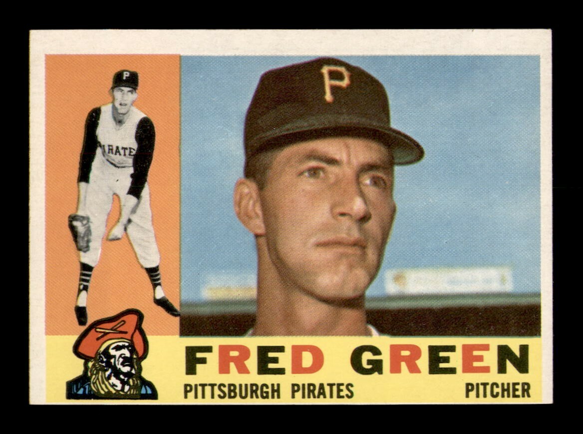 1960 Topps #272 Fred Green NM-MT Baseball Card OBGcards Vintage