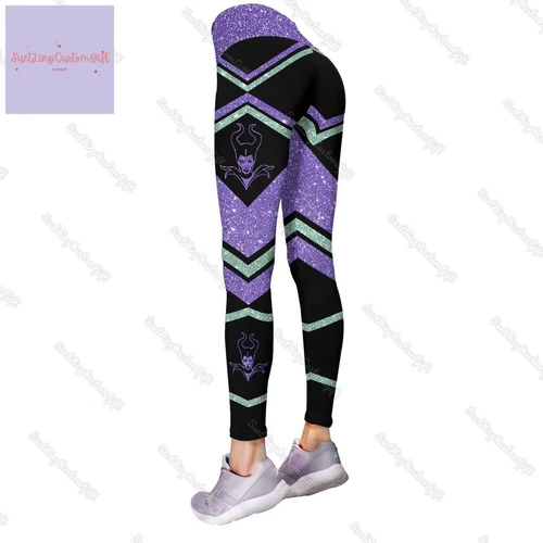 Villains Maleficent Evil Hoodie Legging Set