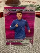 2023 Upper Deck Goodwin Champions #P47 Matthew Hoppe RC (Pink Wave)