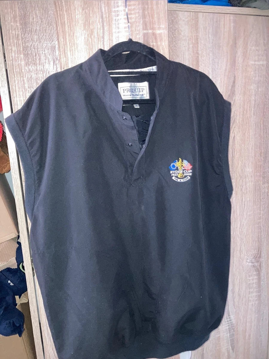 RYDER CUP Golf Jacket Coat Vest Gilet - THE K CLUB ProQuip Windshield  Waterproof | eBay