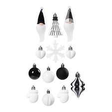 32x Christmas Baubles Assorted Christmas Balls Ornaments Xmas Tree Decor for