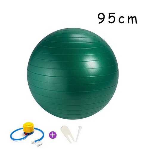 Exercise Ball for Fitness Pilates Stability Balance Yoga Workout Anti Burst - Picture 11 of 11