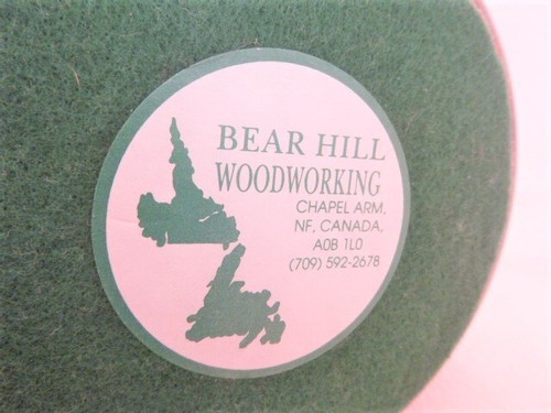 Birch Vase Hand-turned Bear Hill Woodworking Chapel Arm Newfoundland Canada - Picture 7 of 7