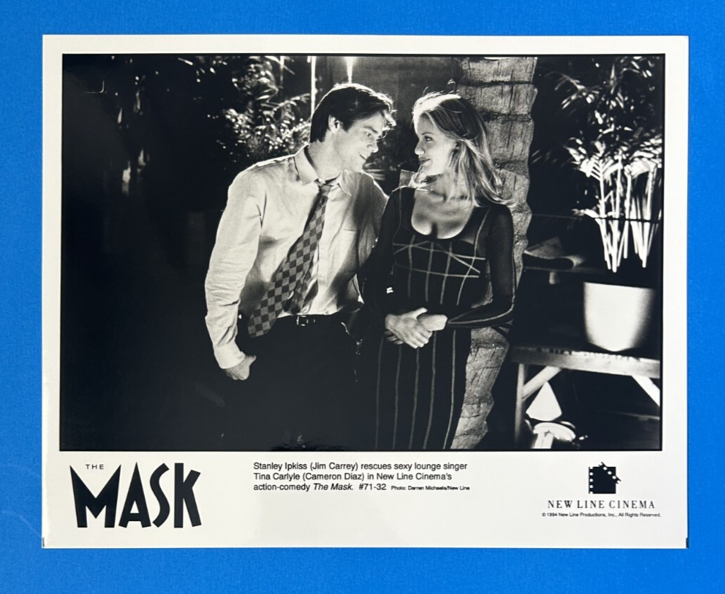 THE MASK 1994 ORIGINAL MOVIE PHOTO CAMERON DIAZ JIM CARREY | eBay THE MASK 1994 ORIGINAL MOVIE PHOTO CAMERON DIAZ JIM CARREY | eBay