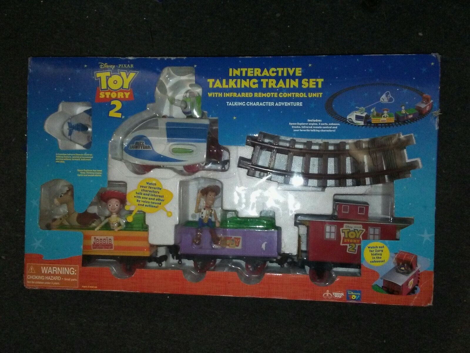 talking train toy