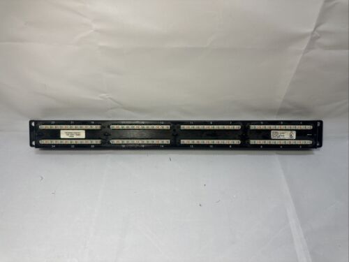 Siemon HD5-24 Cat5 24-Port Patch Panel Rack Mountable HD5 Series - Picture 2 of 2