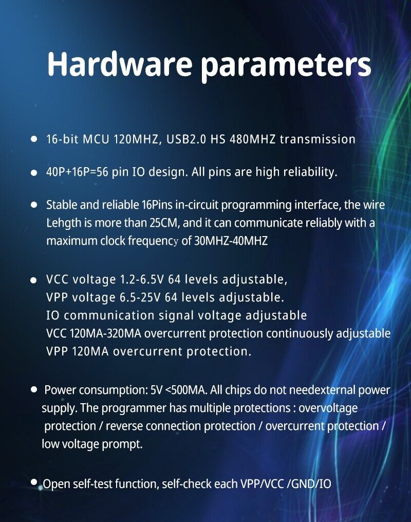 Programador universal USB XGecu T48 (TL866-3G)soporta mas  32000 integrados