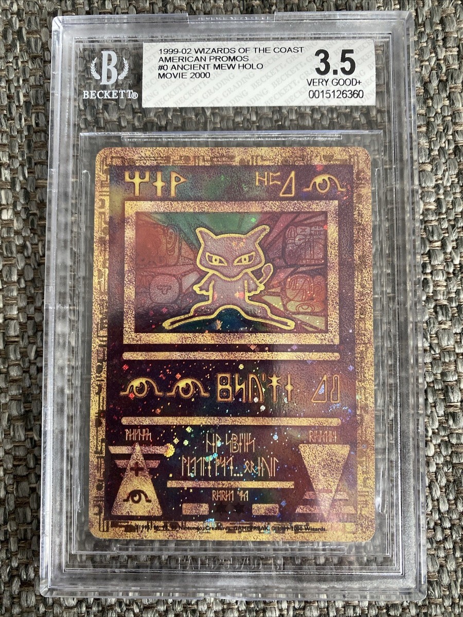 2000年映画ポケモンプロモAncient Mew 2000 Pokemon Wizards of Coast Promo Ancient Mew Movie 2000