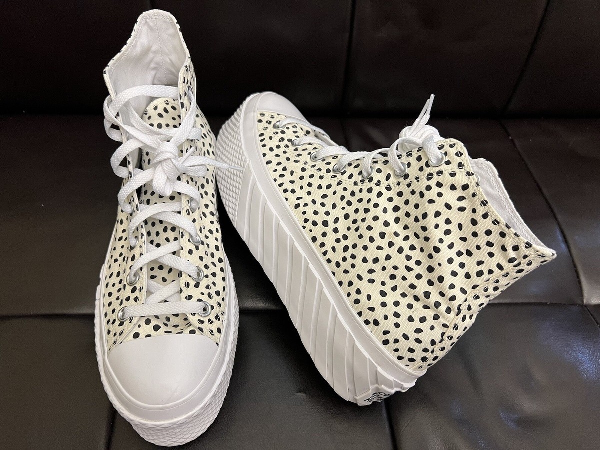 Womens 11 Chuck Taylor All Star High 2x Platform Welcome