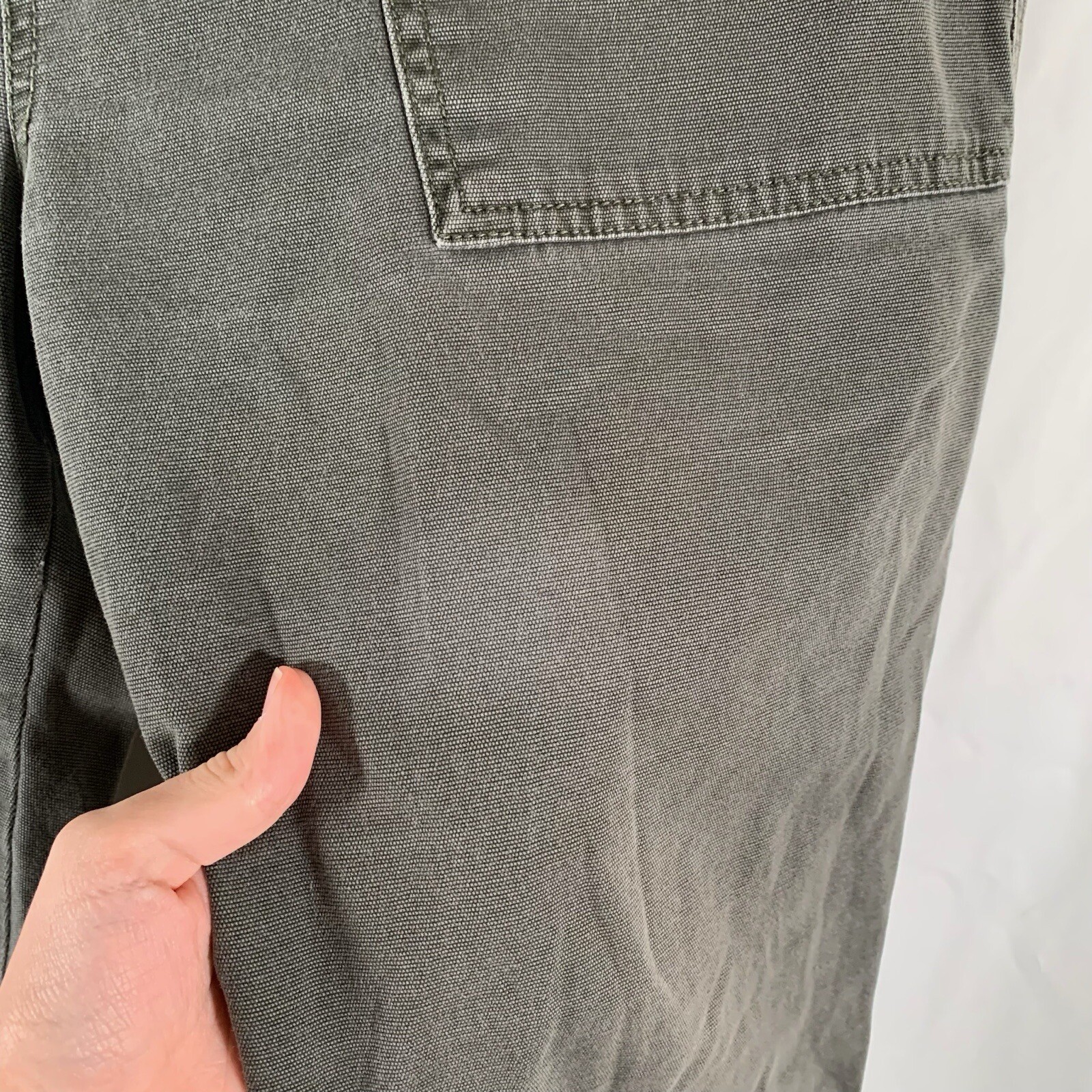 Gap Pants Women's Medium Solid Grey Pull On Elast… - image 2