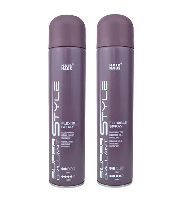 Super Brillant Style Flexible Spray 2x 300ml Haarspray