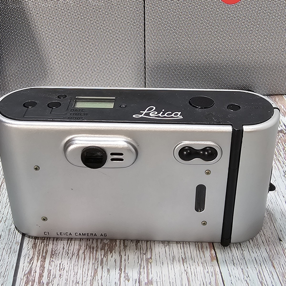 Leica C1 Vario Elmar 38-105m Point Shoot 35mm Film Camera Leather