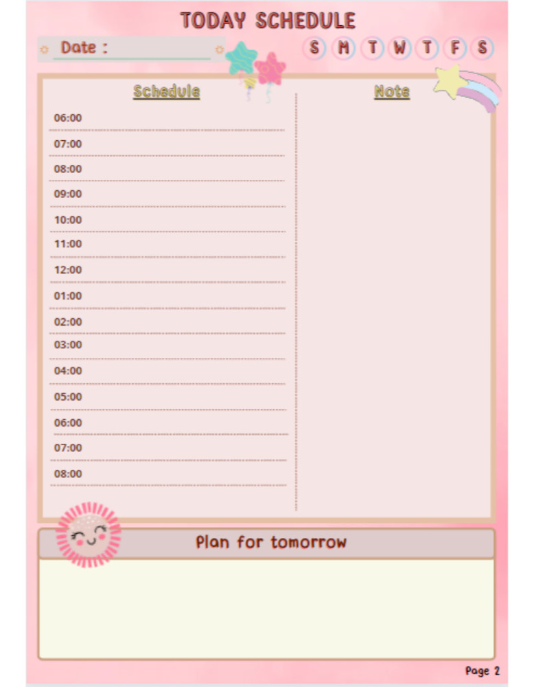 Digital Planner DAILY TO DO LIST GRATITUDE Pastel Cute Goodnotes iPad  Printable | eBay
