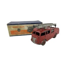 Original Blue Box Dinky Toy 555 Large Fire Engine With  Ladder