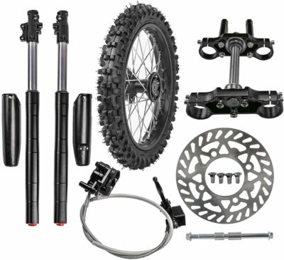 14'' Wheel Front Fork Triple 60/100-14 Tire Pit Bike  110cc CRF50 SSR 70cc