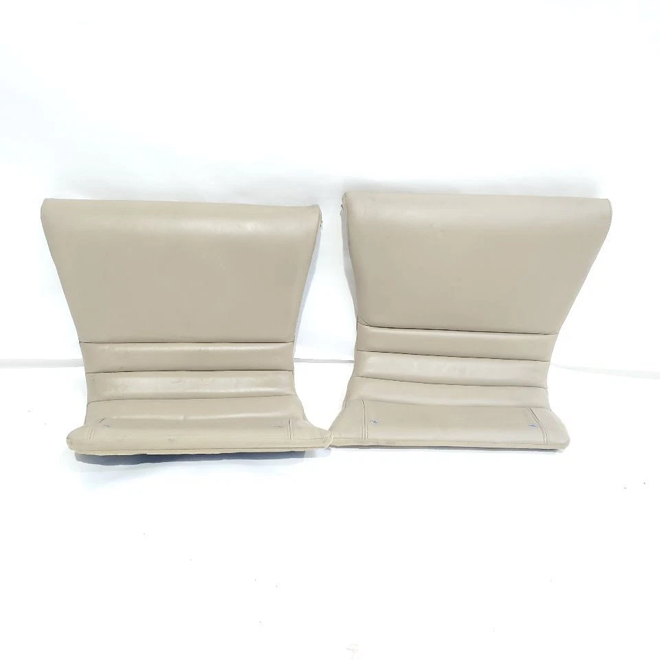 Asiento trasero tostado 4 piezas desgaste menor OEM 2007 Jaguar XK Foto 3 de 4