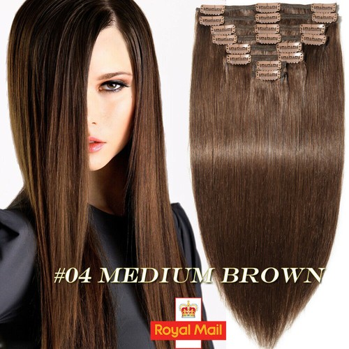 100 gr Remy Hair ALLUNGAMENTO EXTENSION 8 FASCIA CAPELLI VERI 100%, 55 CM. - Foto 8 di 13