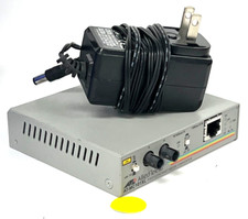 ALLIED TELESIS AT-MC101XL FAST ETHERNET MEDIA CONVERTER 12VDC-0.5A