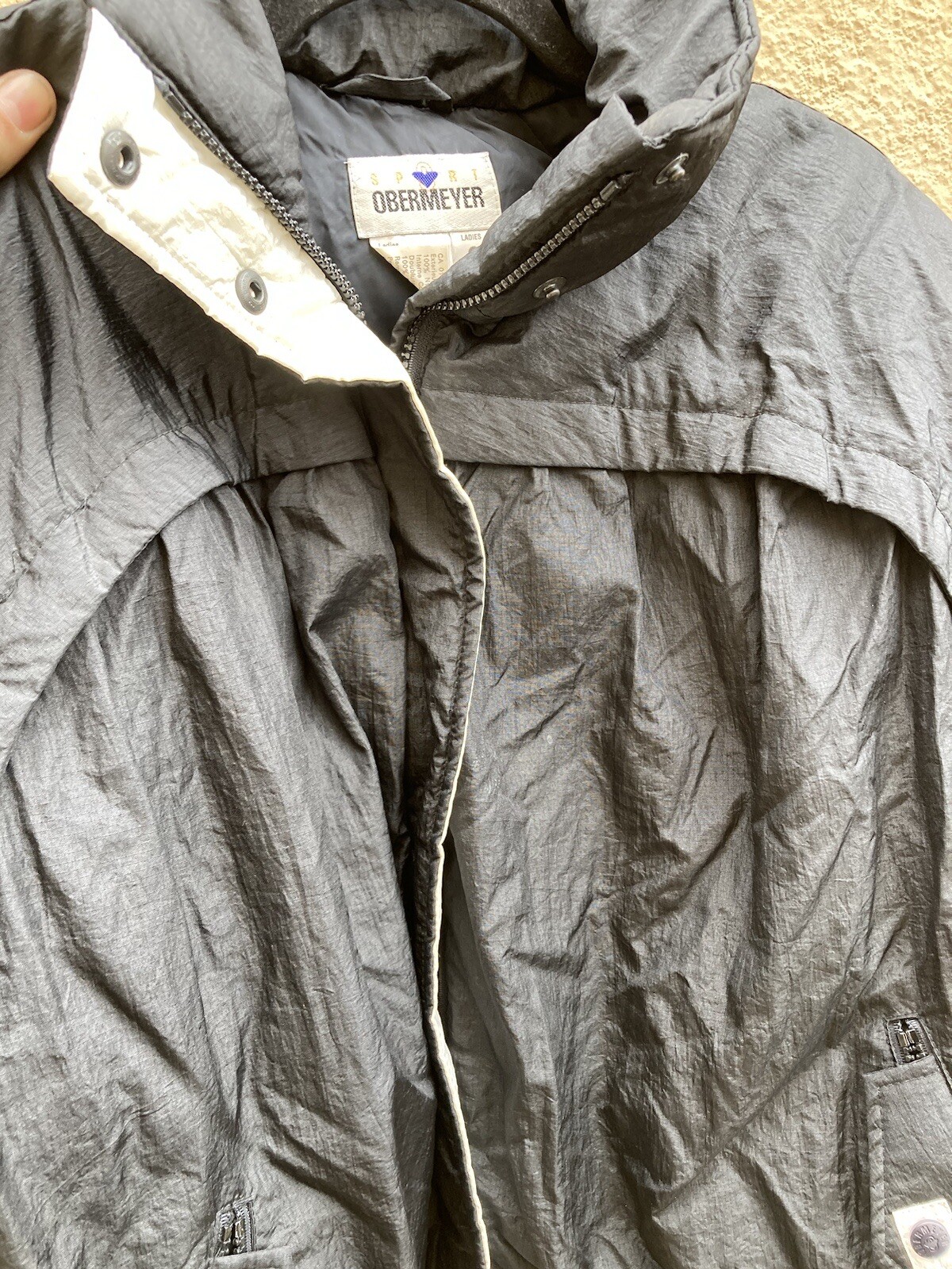 Women's Obermeyer Black Solid Full-Zip Puffer Jac… - image 12