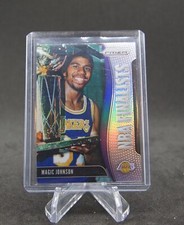 2019 Panini Prizm #7 Magic Johnson Prizm HOF Lakers NBA Finalists Silver