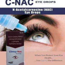 C-NAC Eye Drops (10ml) N-Acetyl-Carnosine Best for Eye Care (BUY 2 & GET 3)