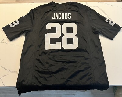 Josh Jacobs Las Vegas Raiders Nike Game Player Jersey XL Men's