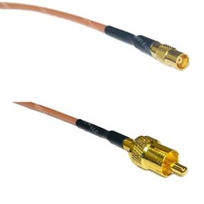 RG316 MCX FEMALE to RCA MALE RF Cable Rapid-SHIP LOT